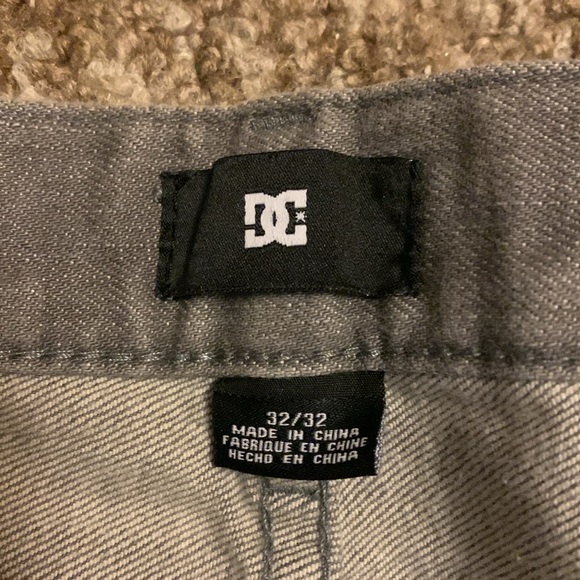 Mens Grey DC Jeans - Picture 4 of 4